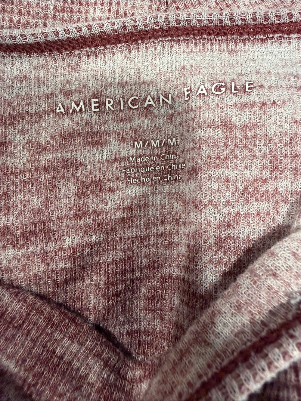 American Eagle Outfitters Burnout Tee Bundle Size Medium | 2 Short Sleeve Tops - Picture 7 of 13